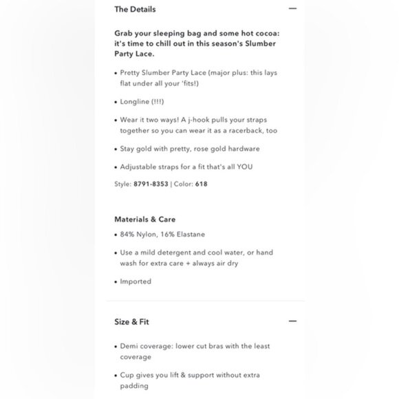 Aerie 34C Bra Lace Sexy Real Power Balconette Feminine 34 C Light Lined Romantic - Picture 6 of 16